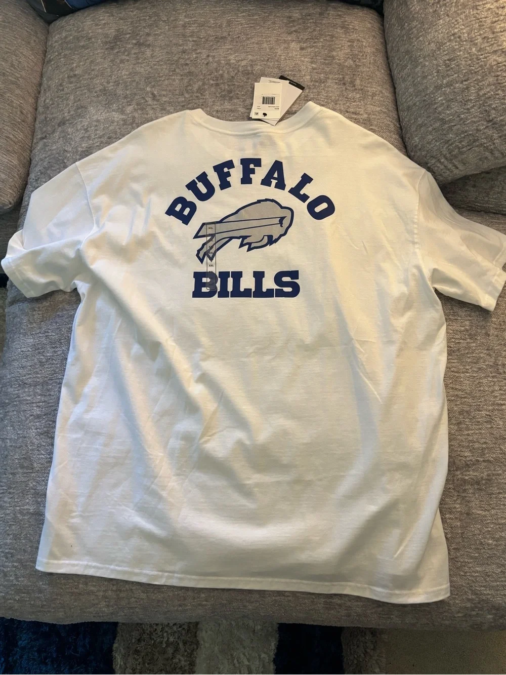 Bills Mafia White Logo Tee by Nike